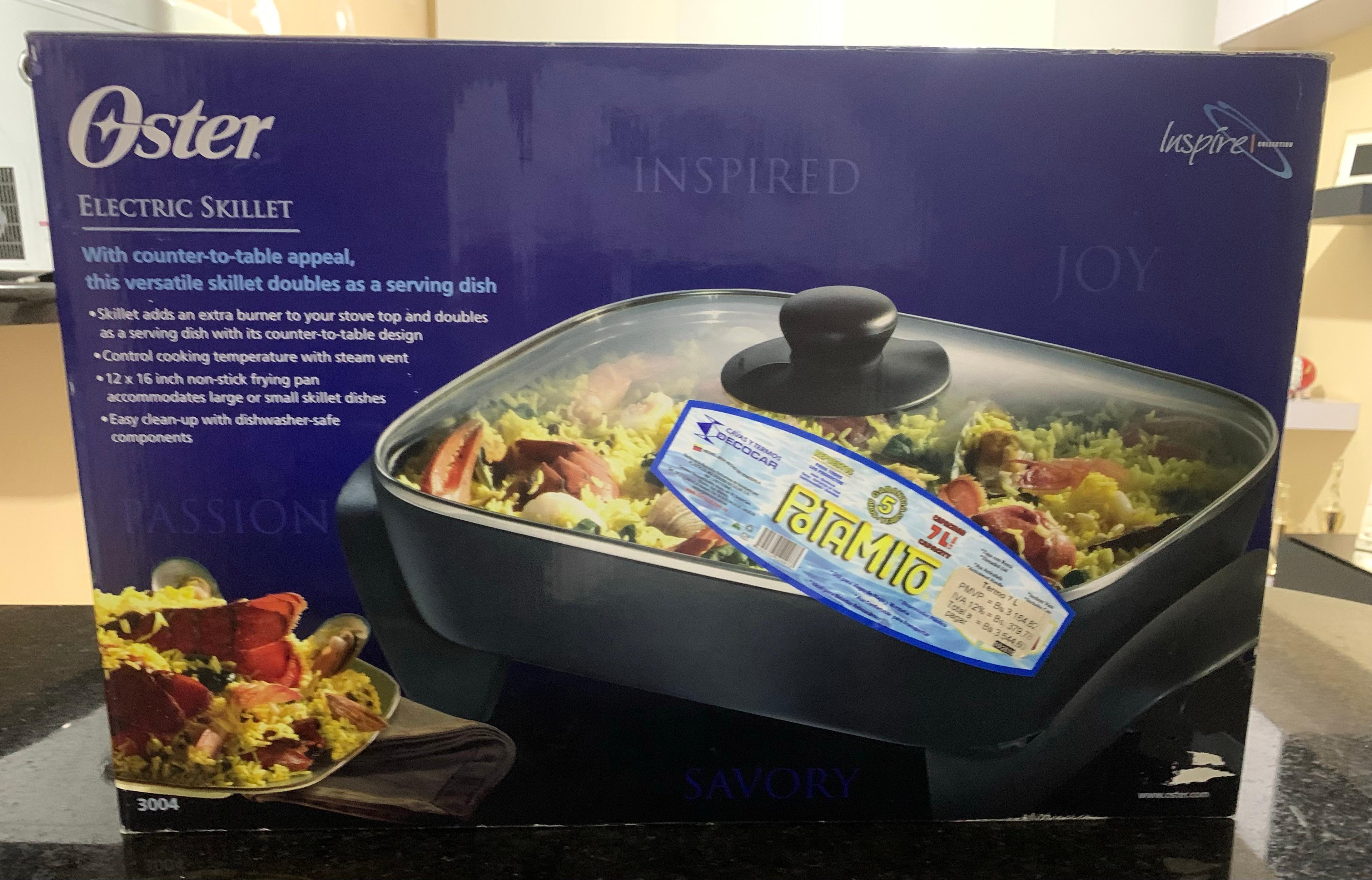 Sartén Eléctrica Oster Inspire 3004 con Caja, foto 3 de 4