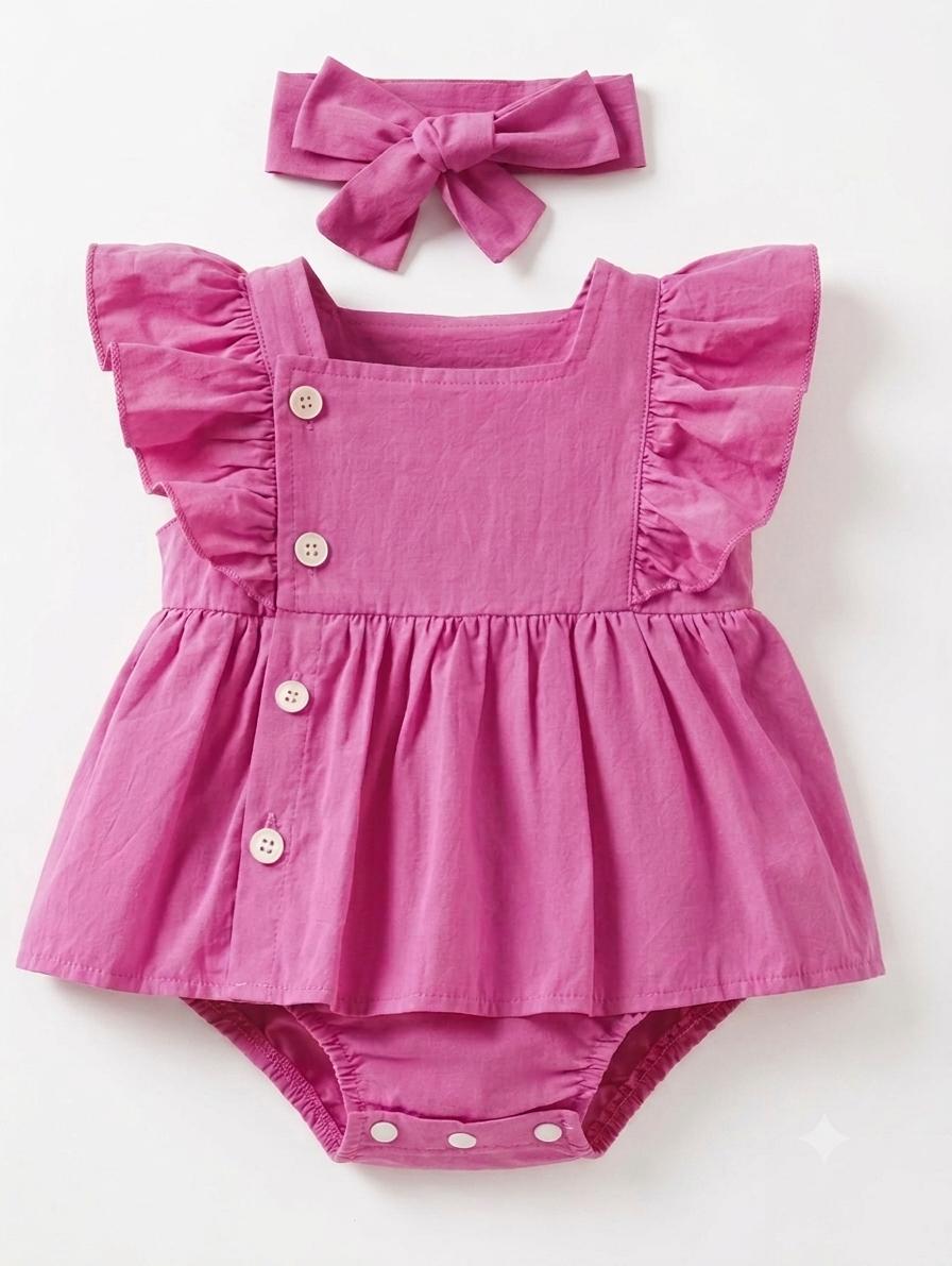 nuevo Body fucsia de 3-6 meses, foto 2 de 2