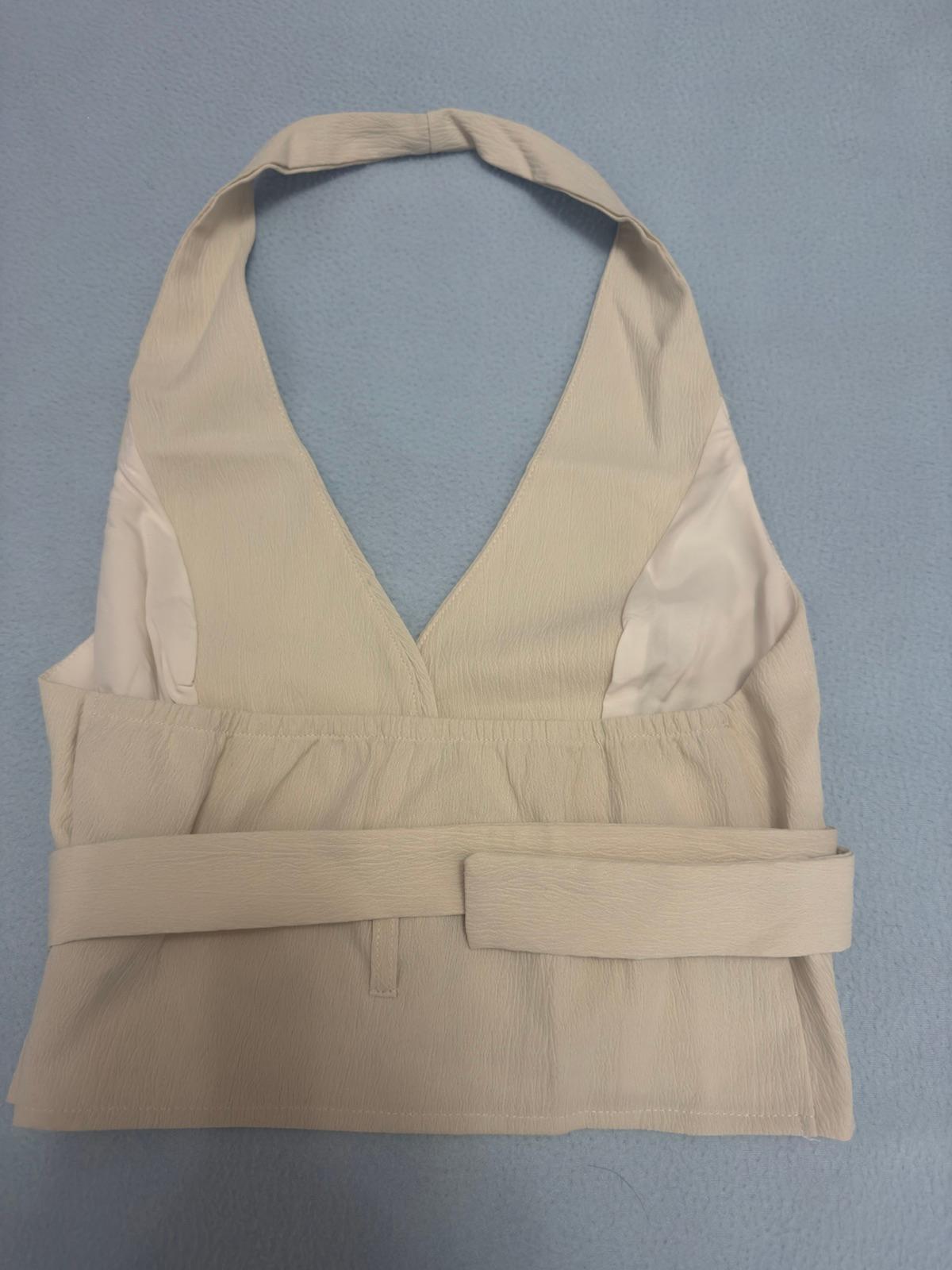 Top halter con cinturón, foto 3 de 6