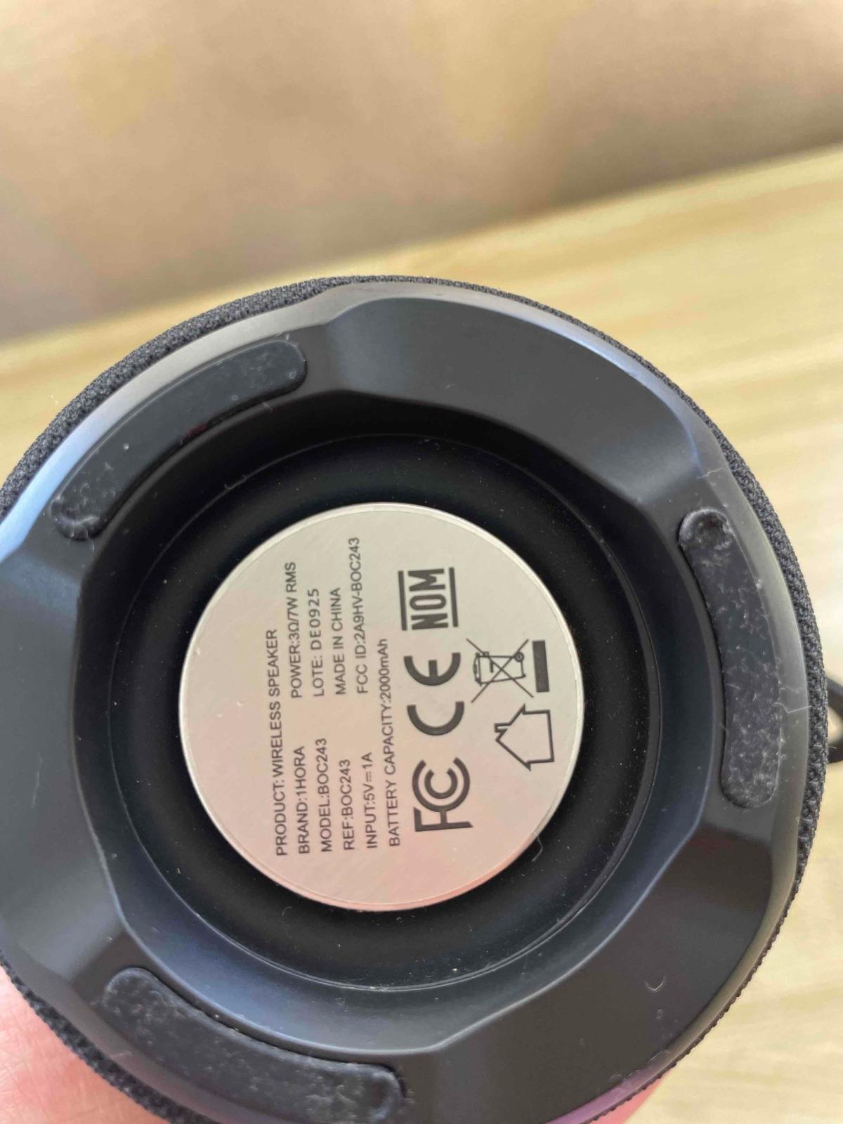 Corneta Inalámbrica 1Hora Bluetooth Negra, foto 3 de 3