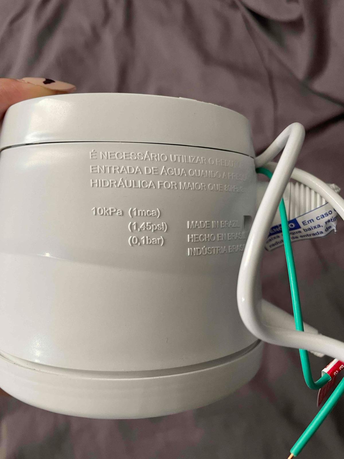 Ducha eléctrica Enerbras Ener Ducha Up blanca, foto 3 de 3