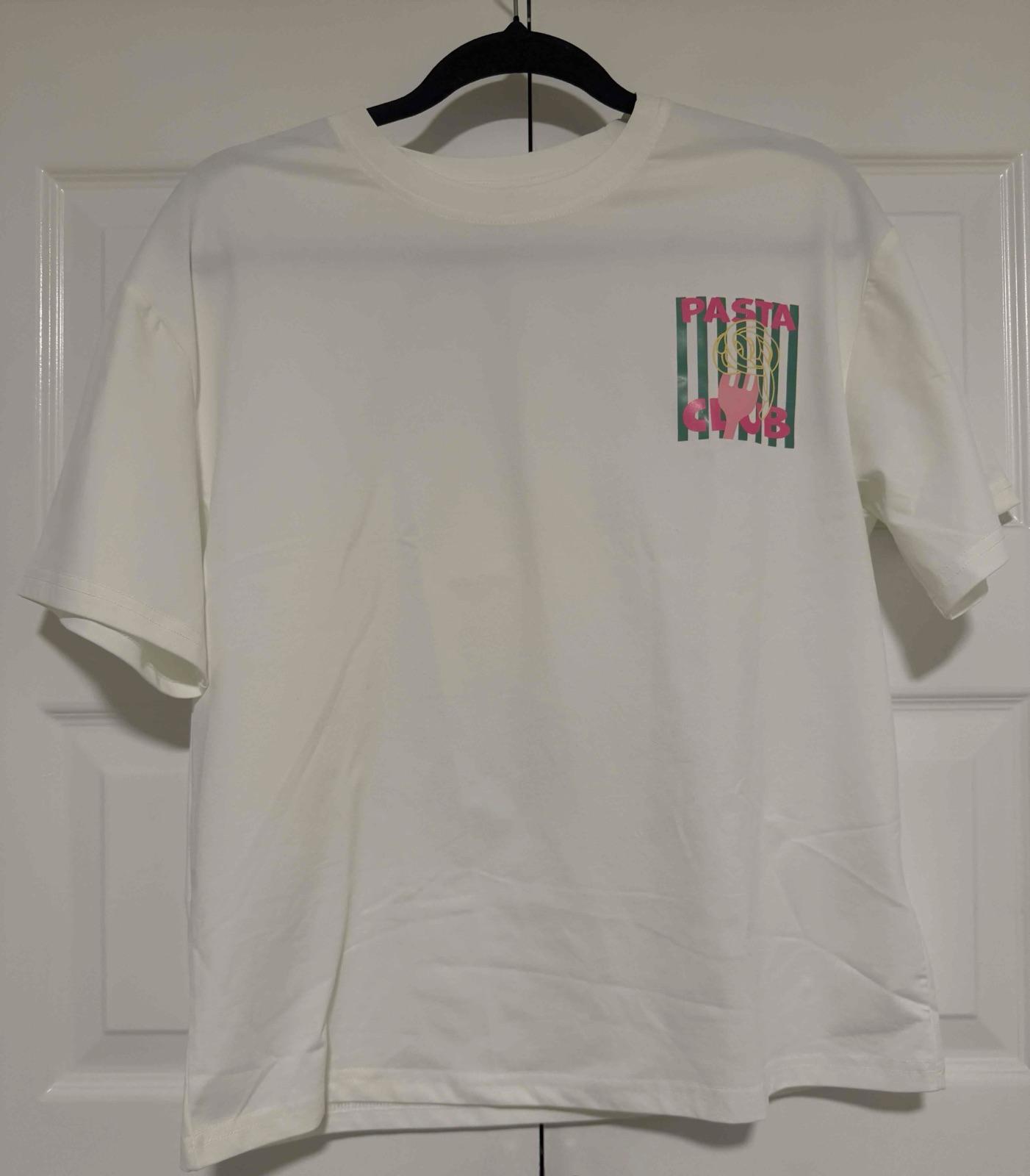 Camisa Blanca Estampada Pasta Club, foto 2 de 3