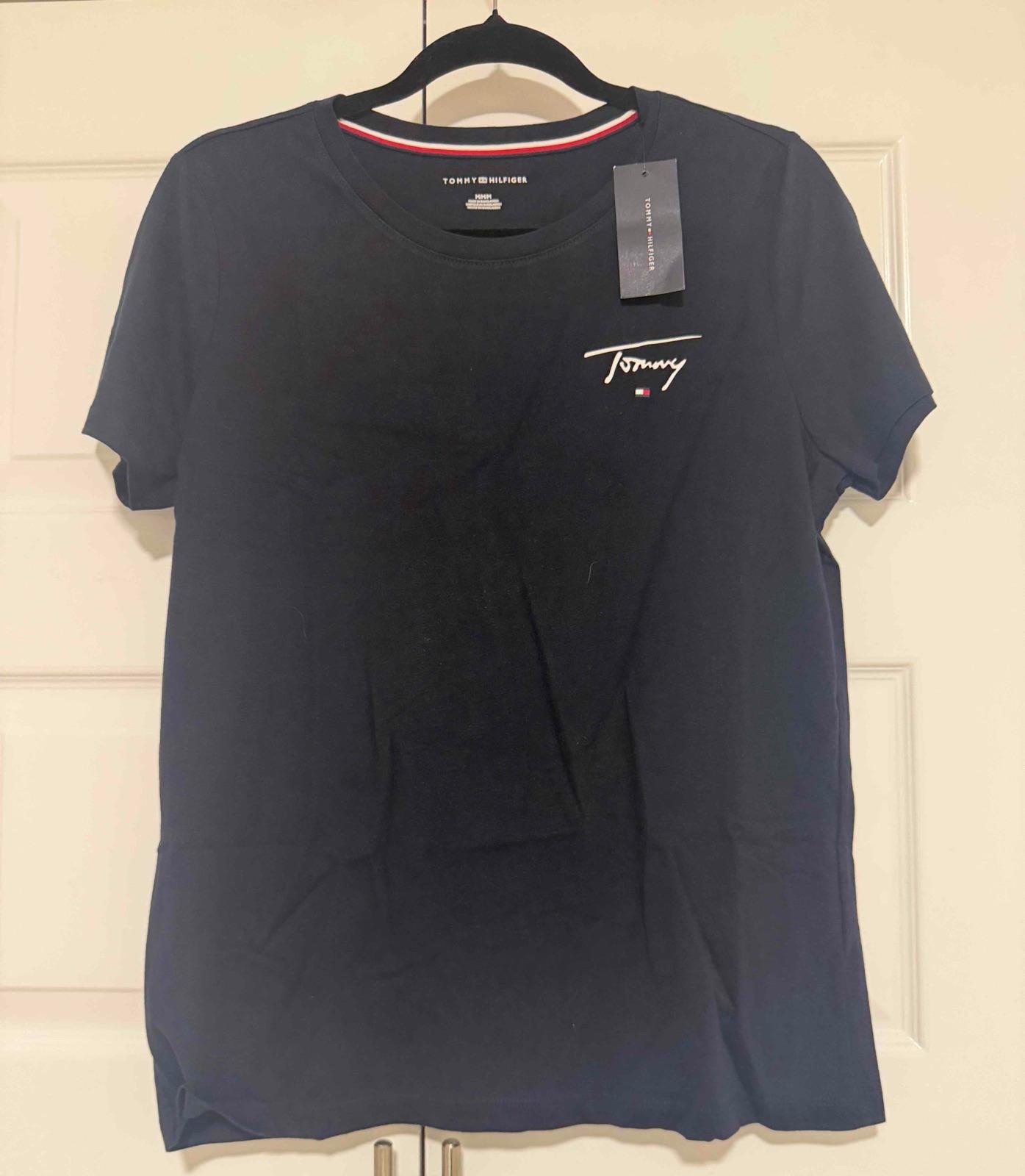 Camisa Tommy Hilfiger azul marino M, foto 1 de 2