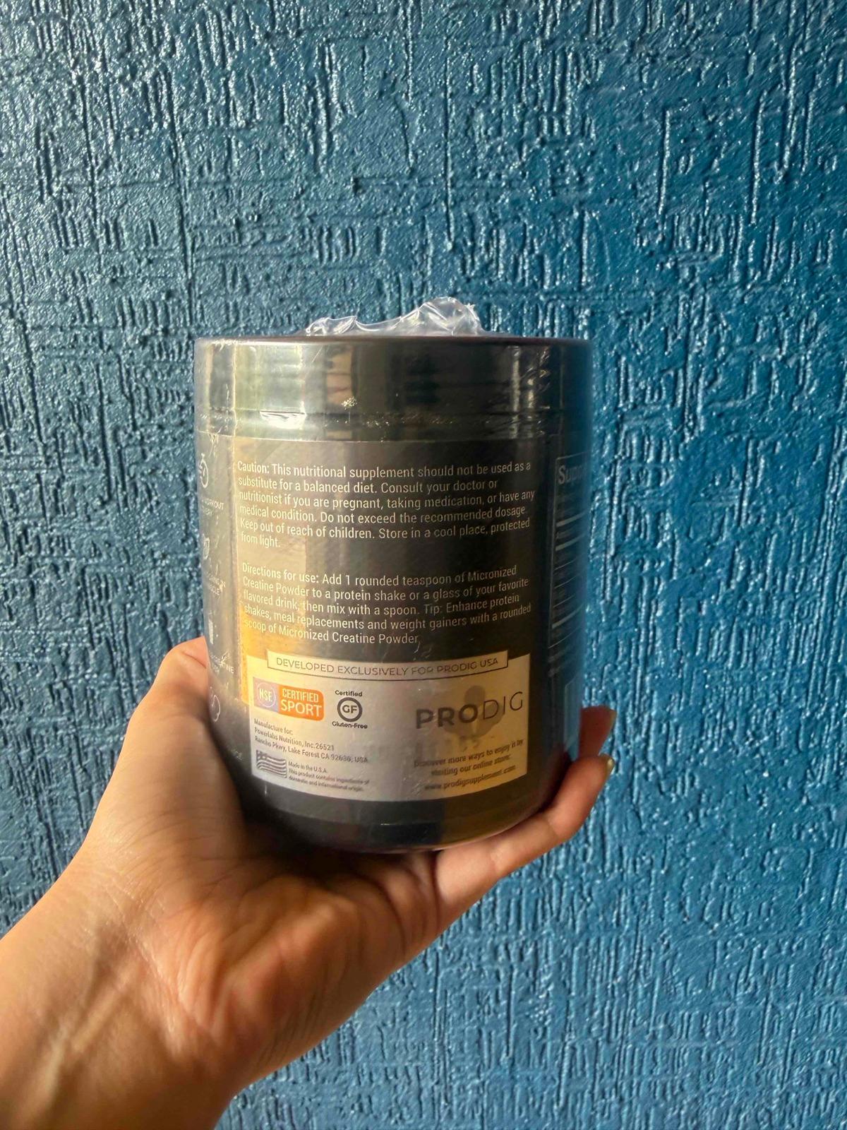 Creatina Monohydrate Prodig 400g, foto 2 de 4