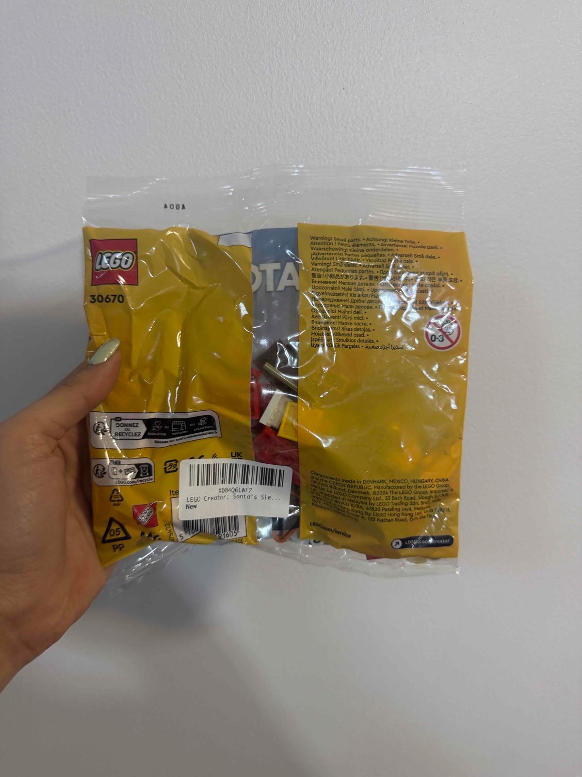 Bolsa Lego Creator Santa Sleigh 30670, foto 2 de 2