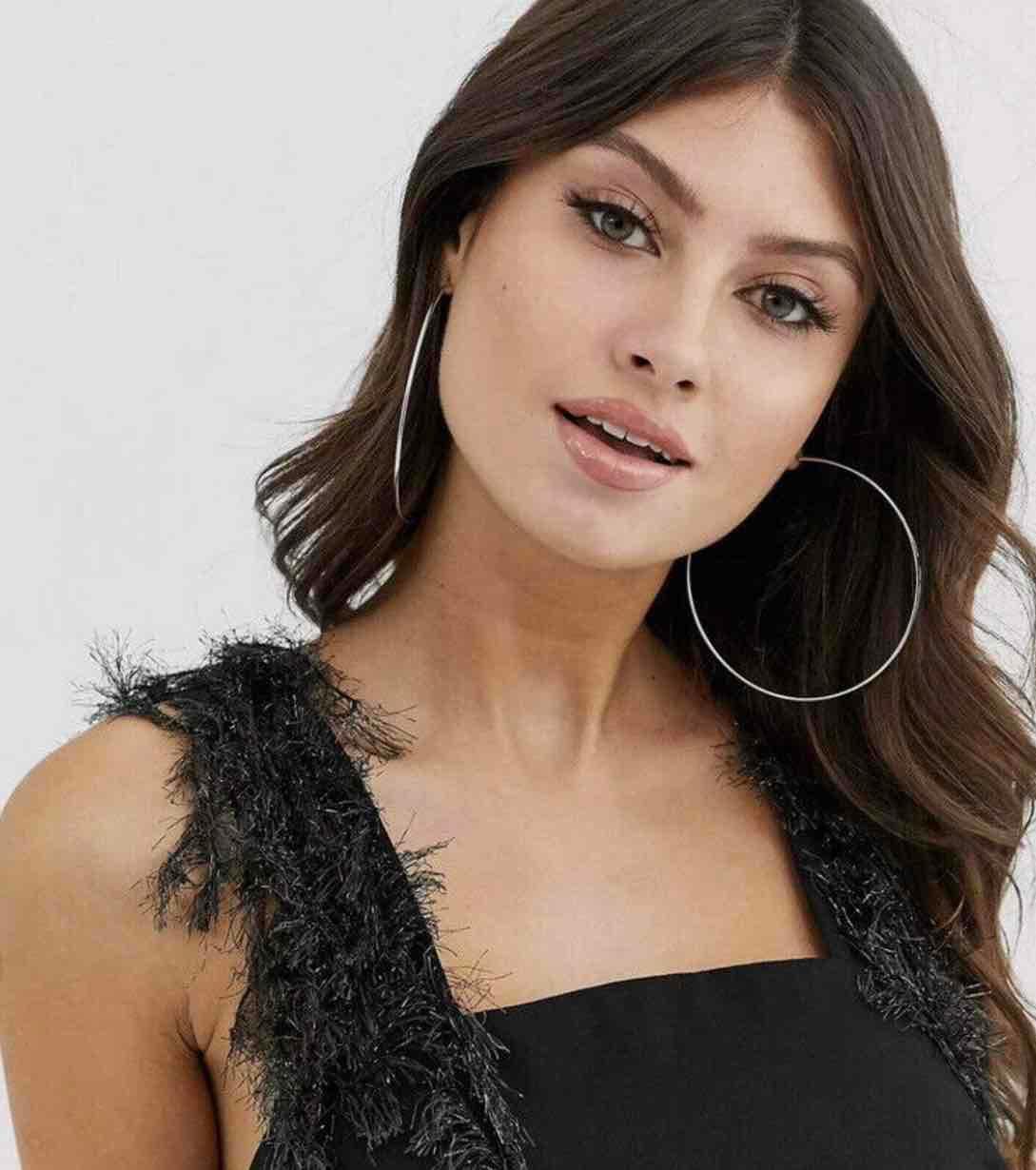 Top negro plumas ASOS nueva, foto 2 de 6