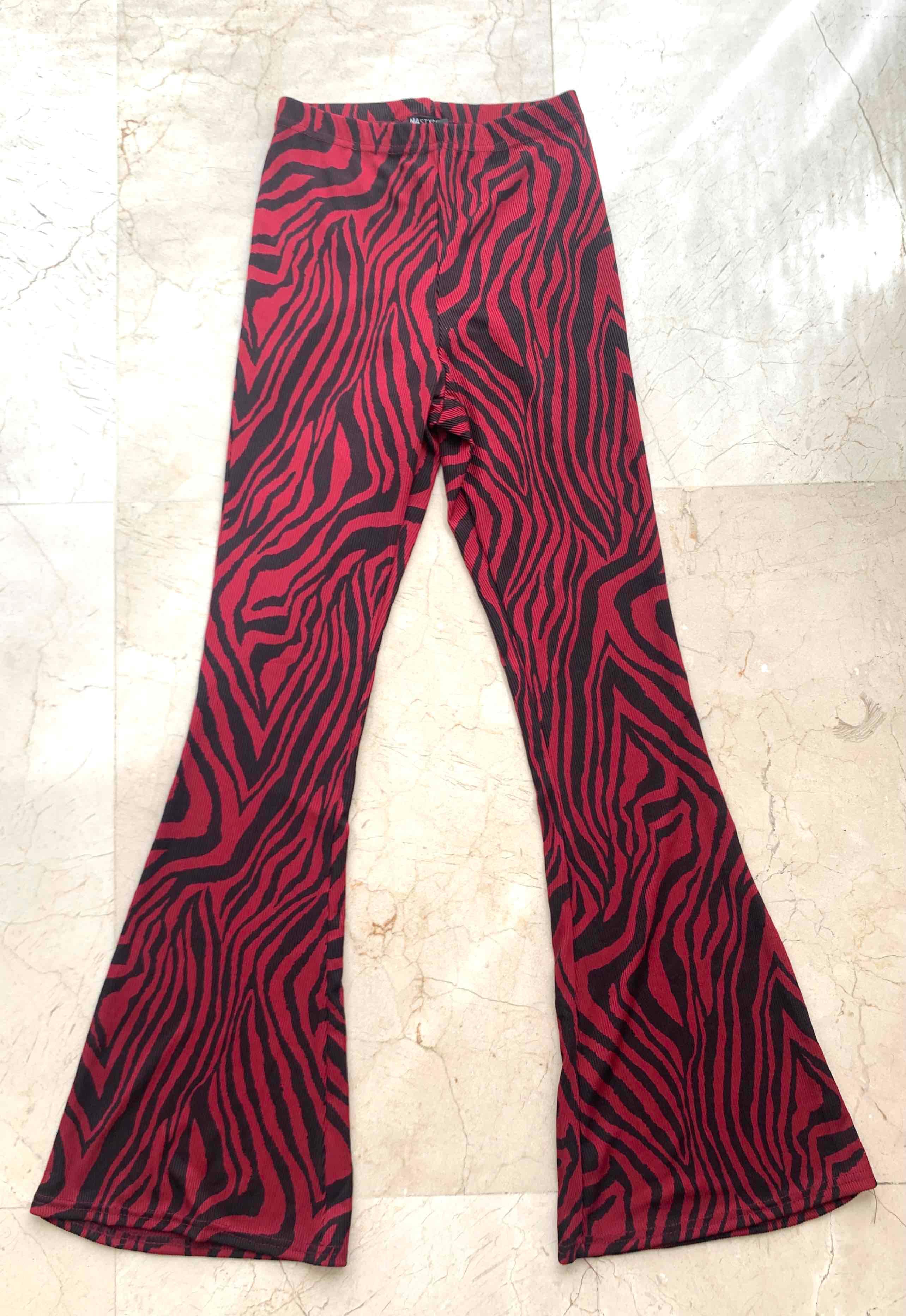 Zebra Flare pants nuevos, foto 3 de 4