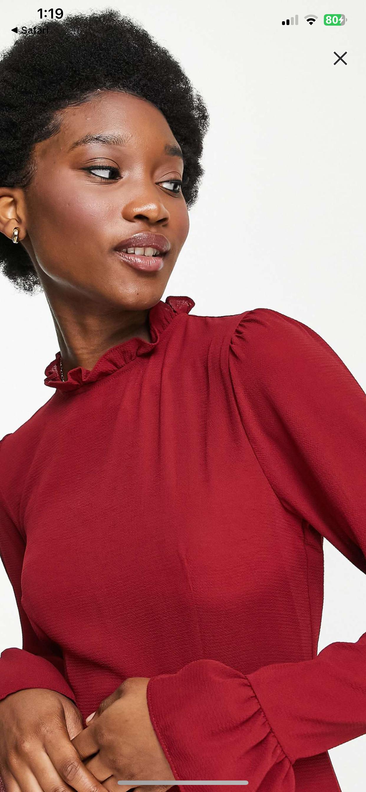Vestido corto ASOS nuevo, foto 5 de 7