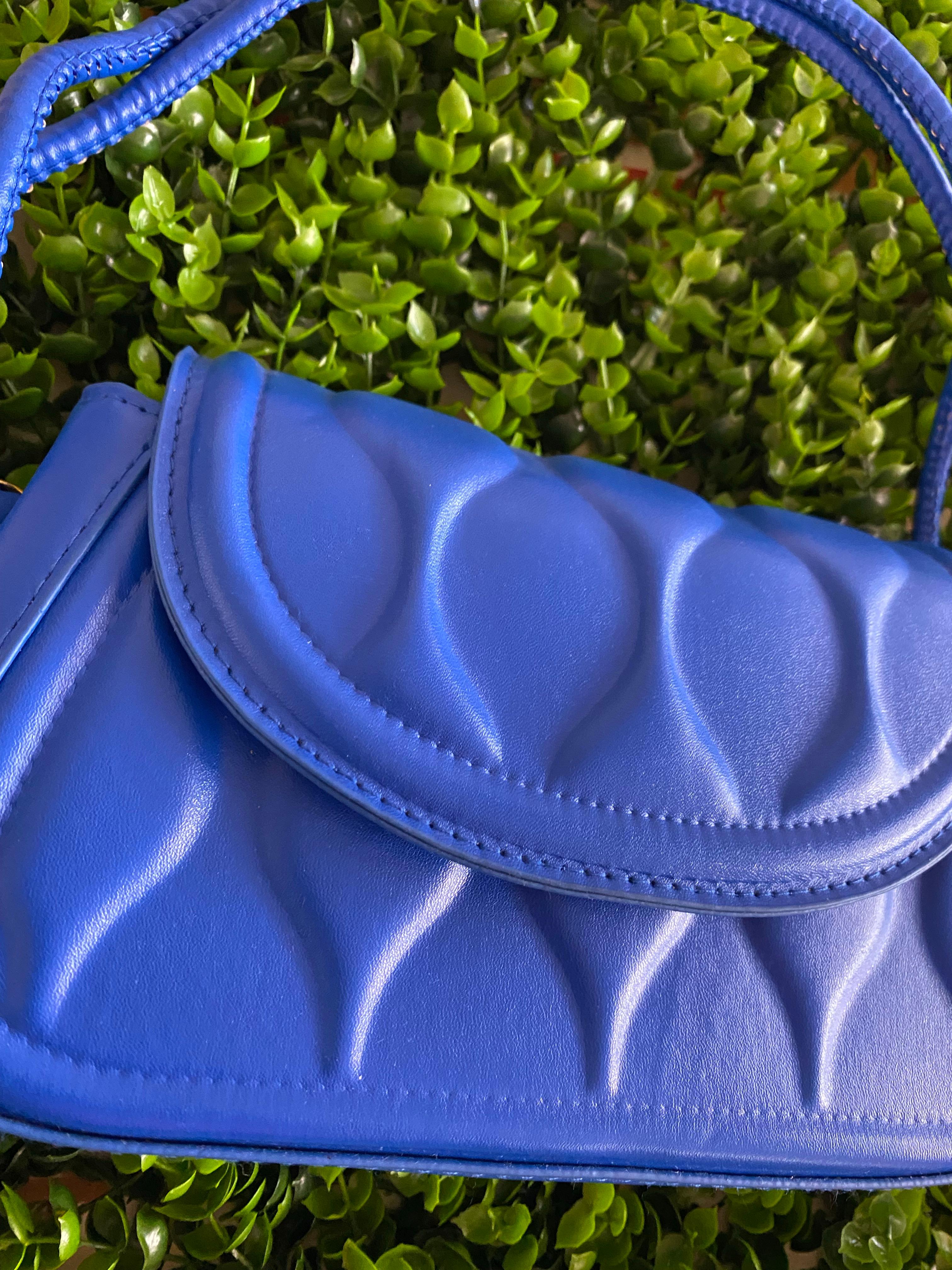 Cartera azul eléctrico, foto 2 de 2