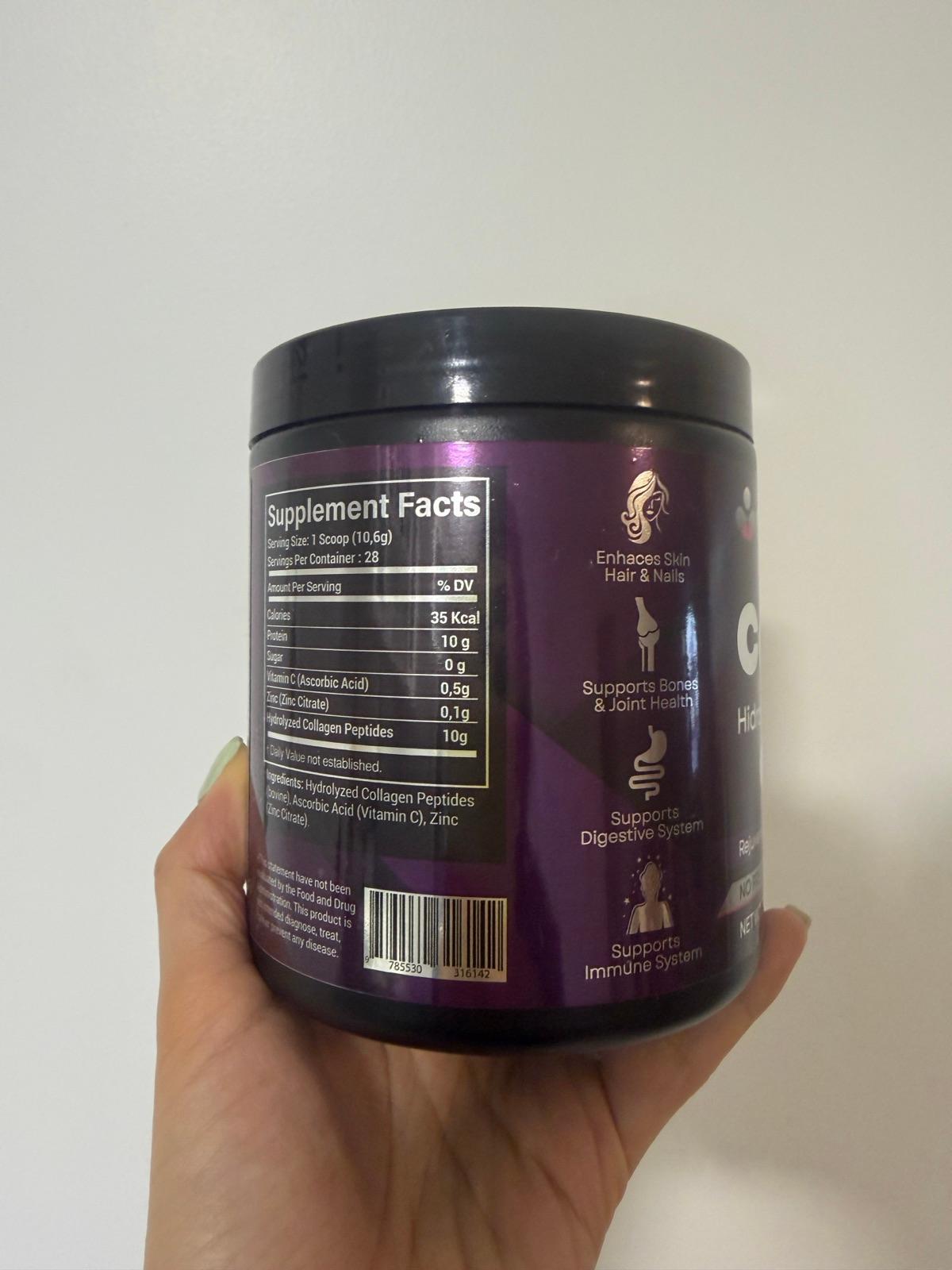 Prodig Collagen Hidrolizado Con Vitamina C y Zinc 300g, foto 2 de 2