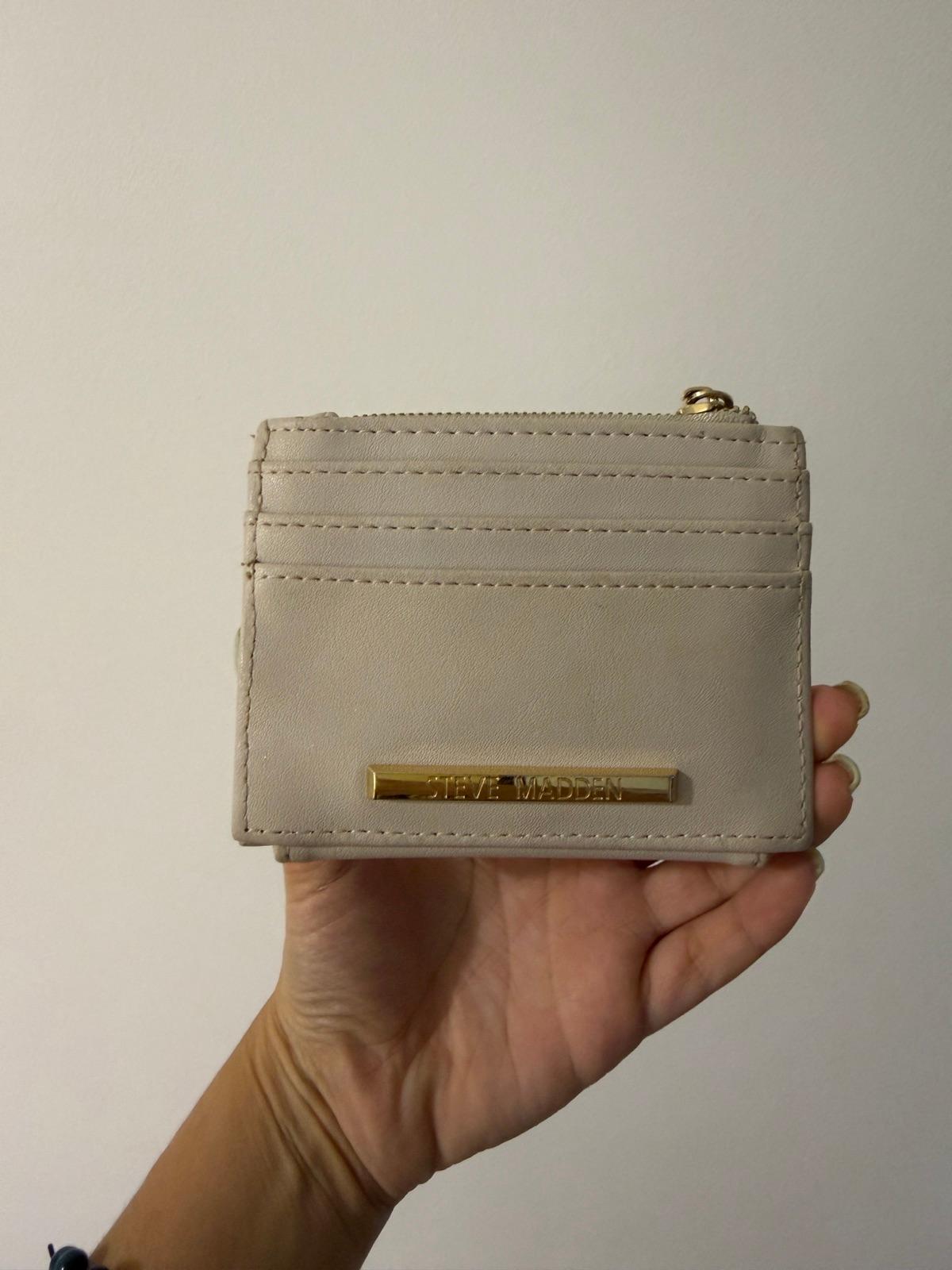 Cartera tarjetero Steve Madden beige, foto 2 de 2