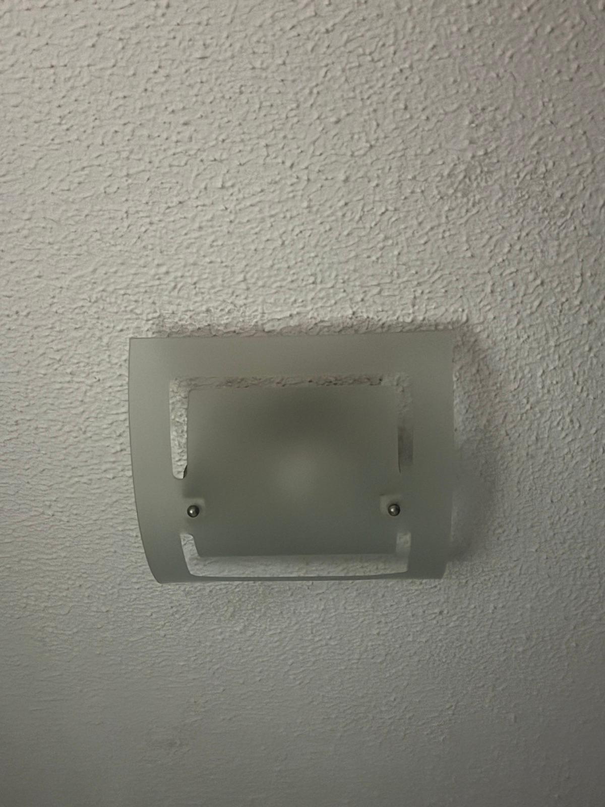 Lámpara de pared de vidrio esmerilado, foto 2 de 3