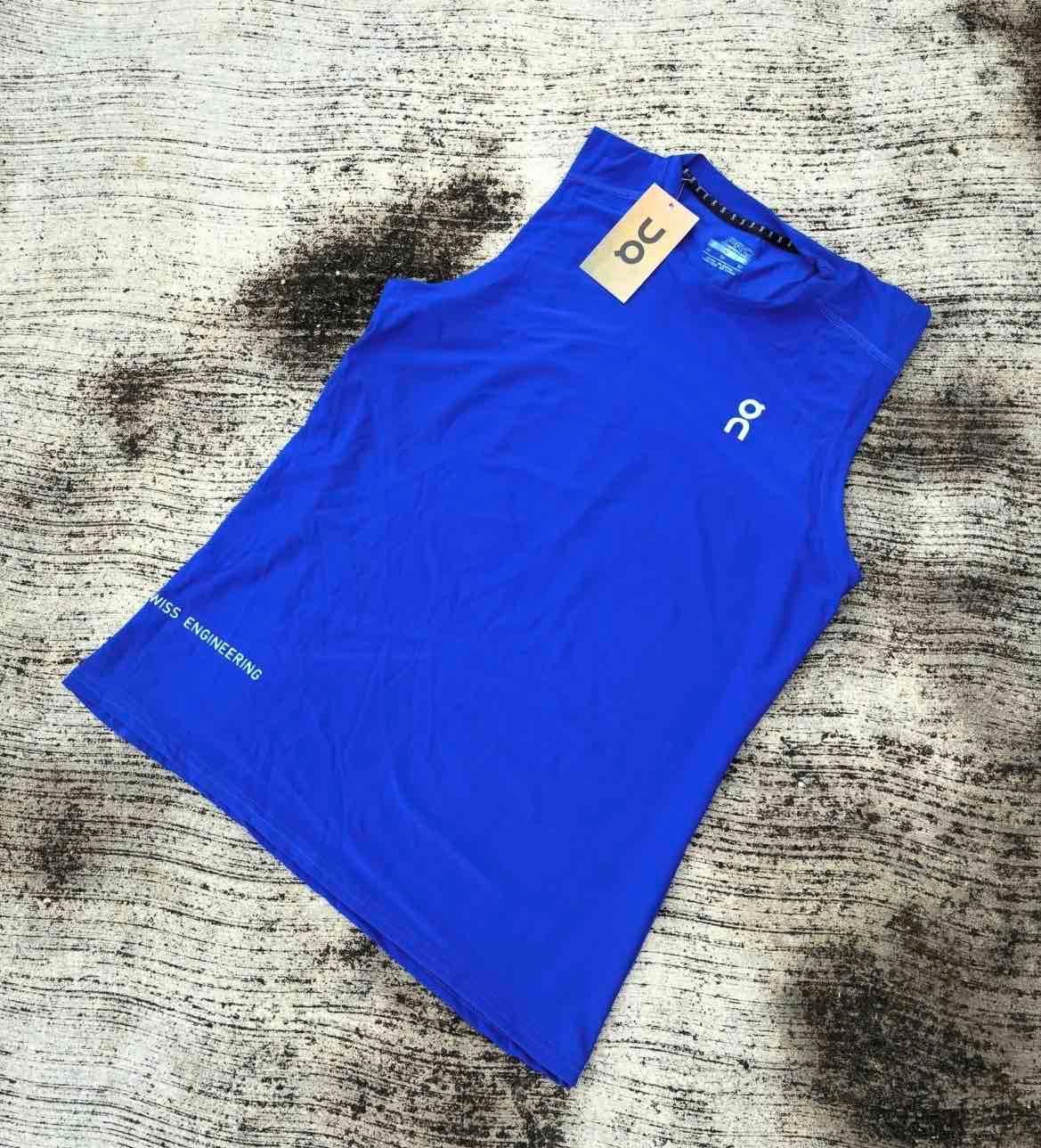 Camisa deportiva sin mangas On Running azul, foto 1 de 1