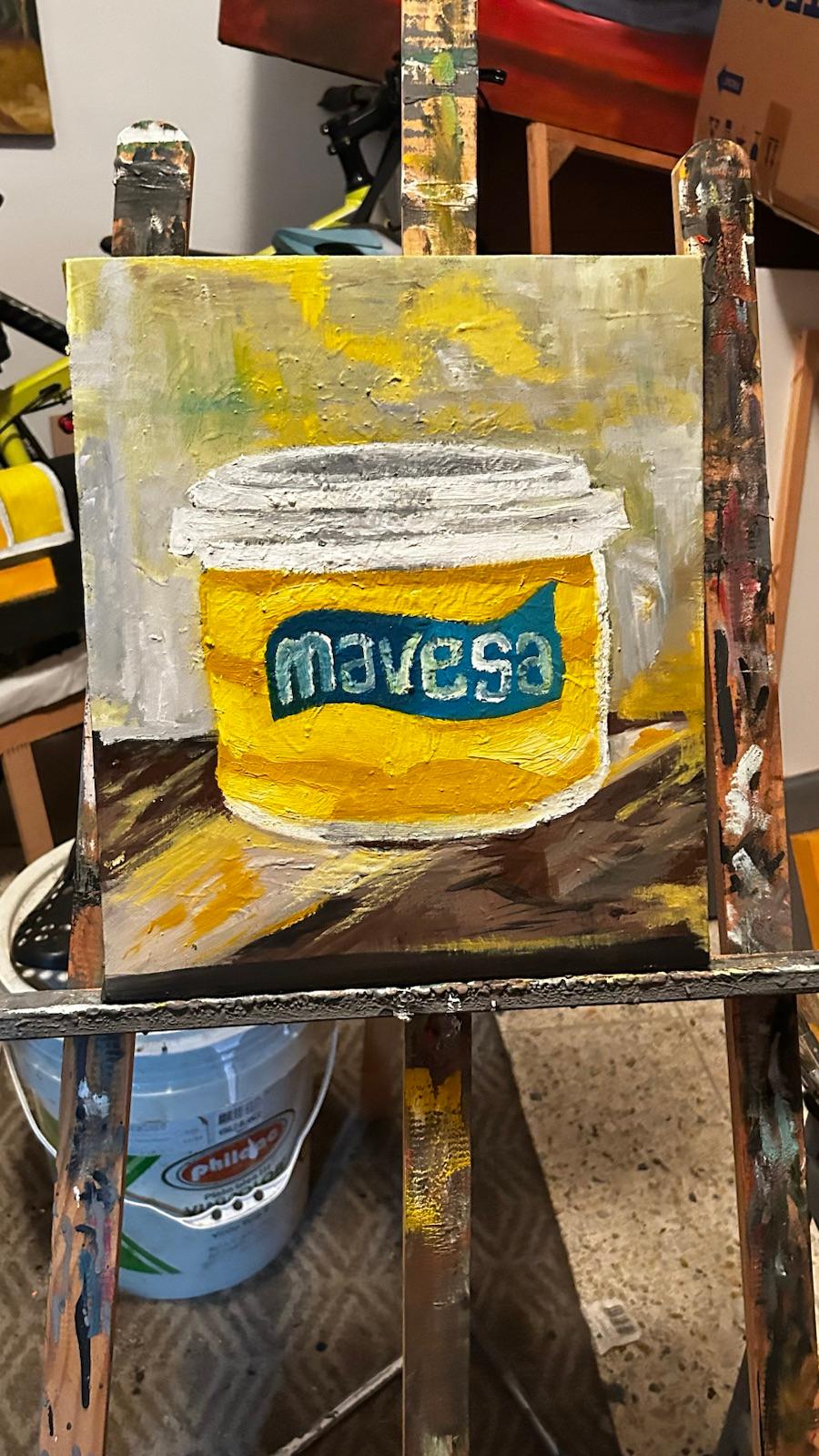 Pintura al óleo sobre lienzo de Mavesa bodegón, foto 2 de 3