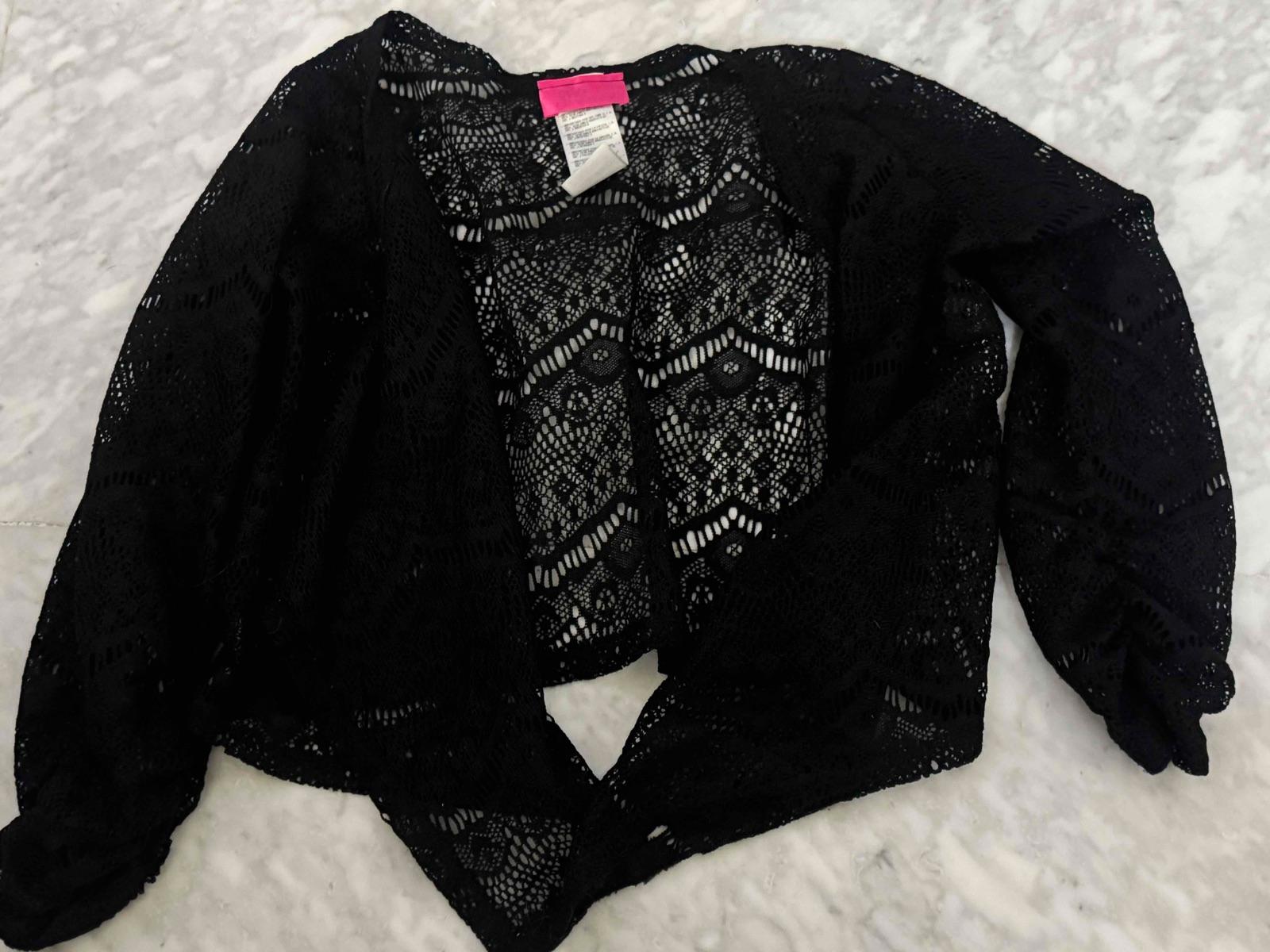 Bolero o chaqueta corta de encaje negro, foto 1 de 1