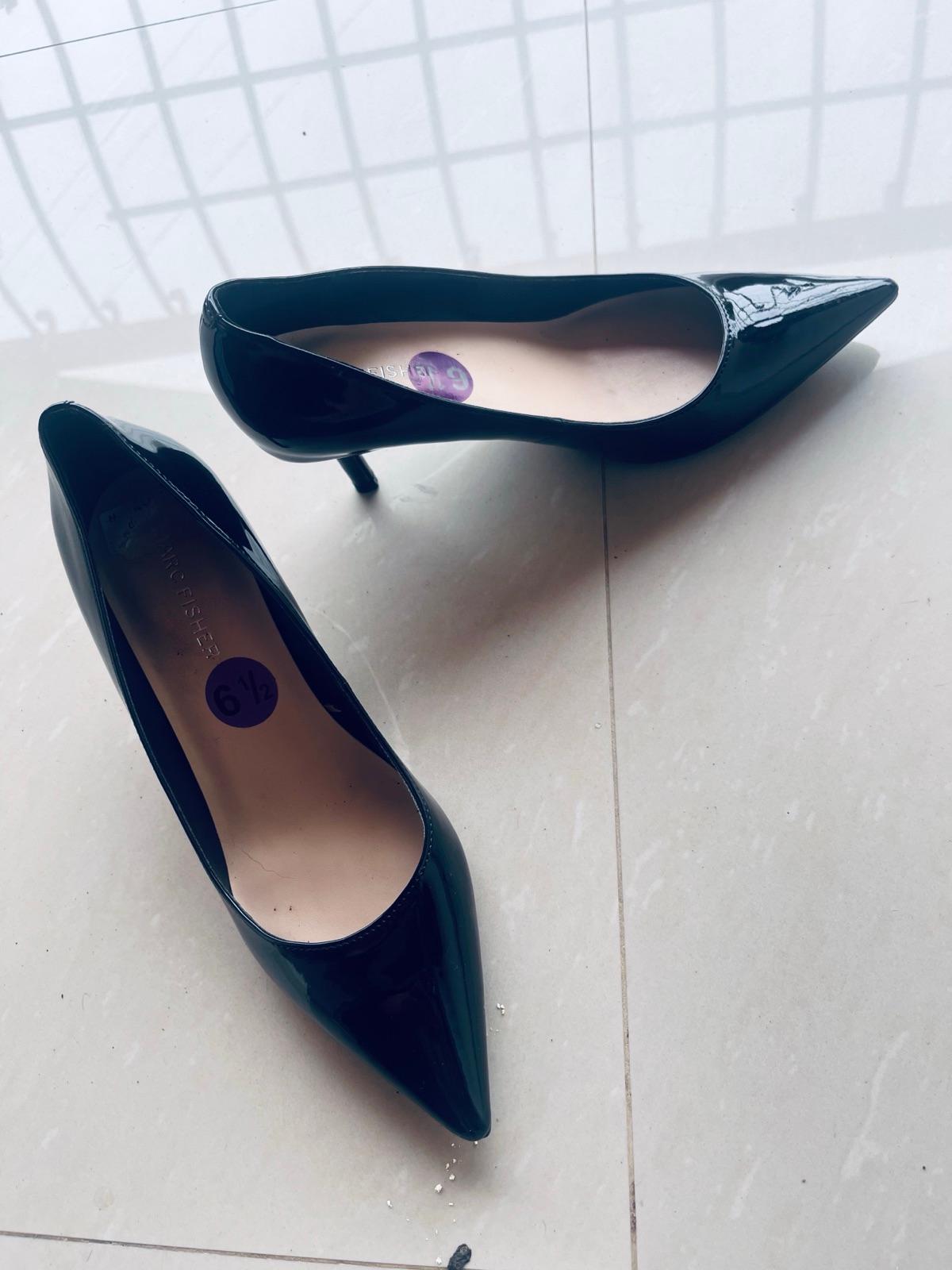 Zapatos  de Tacón Negro Charol Mujer, foto 3 de 3