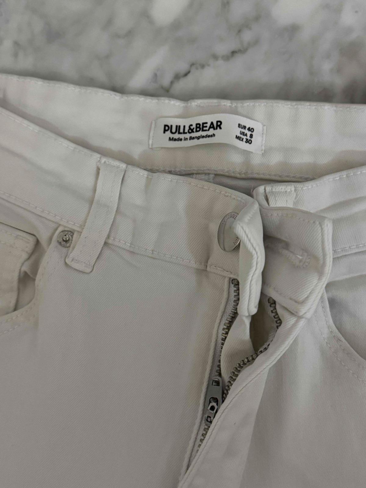 Jeans Blancos Pull&Bear Talla EUR 40, foto 2 de 2