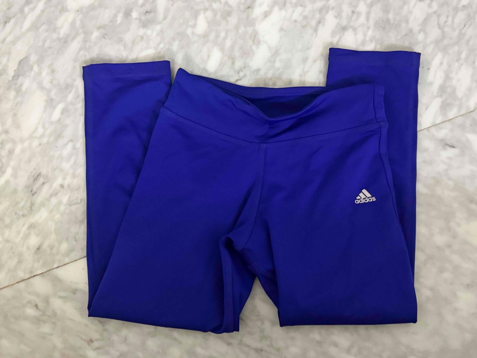 Mallas deportivas azules Adidas para mujer, foto 2 de 3
