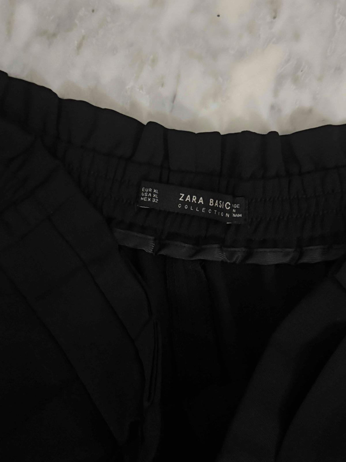 Pantalon Negro Zara Basic Collection Talla XL, foto 2 de 2