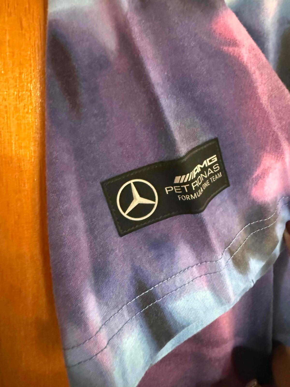Camisa Puma Mercedes AMG Petronas TieDye Talla S Oversized, foto 4 de 4