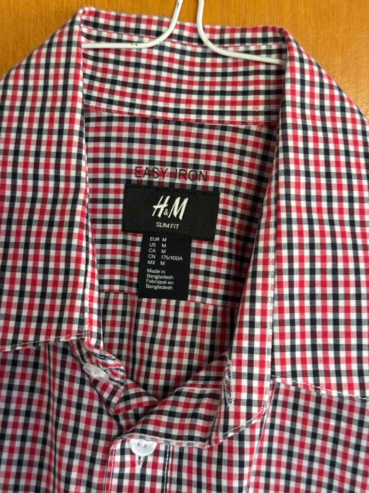 Camisa de cuadros H&M Slim Fit, foto 2 de 3