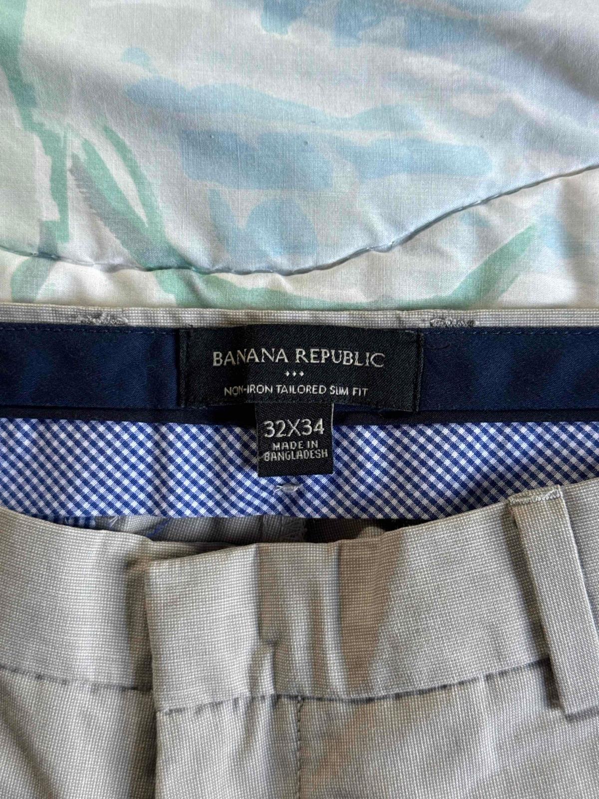 Pantalón gris Banana Republic talla 32x34, foto 2 de 4