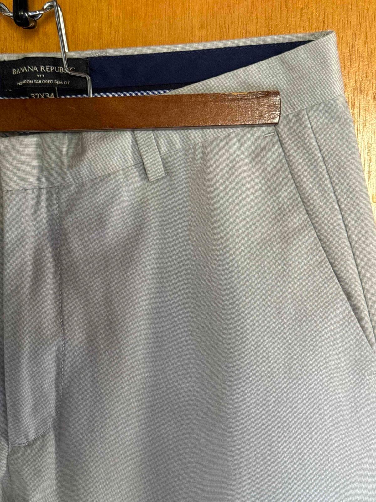 Pantalón gris Banana Republic talla 32x34, foto 4 de 4