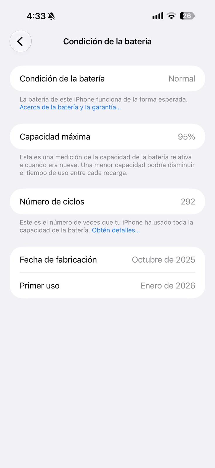 iPhone 17 pro Max 256 gb, foto 6 de 6