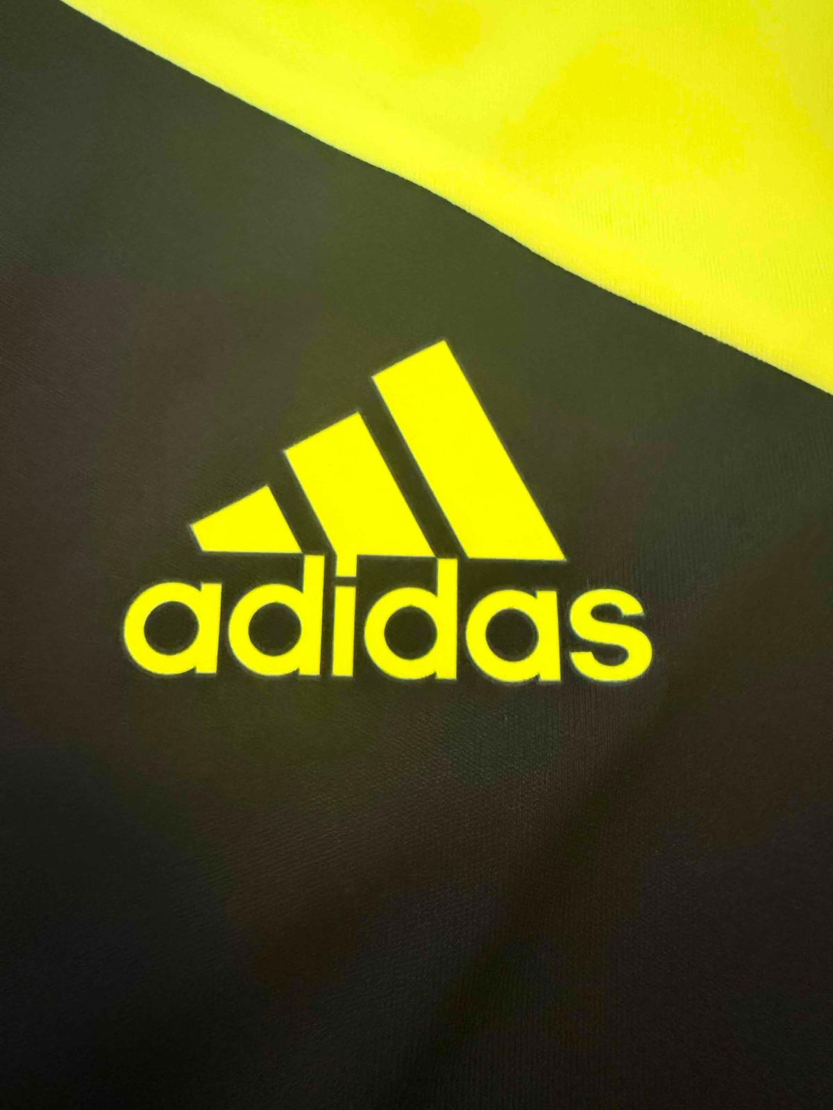 Camisa de arquero Adidas manga larga amarilla y negra, foto 3 de 8