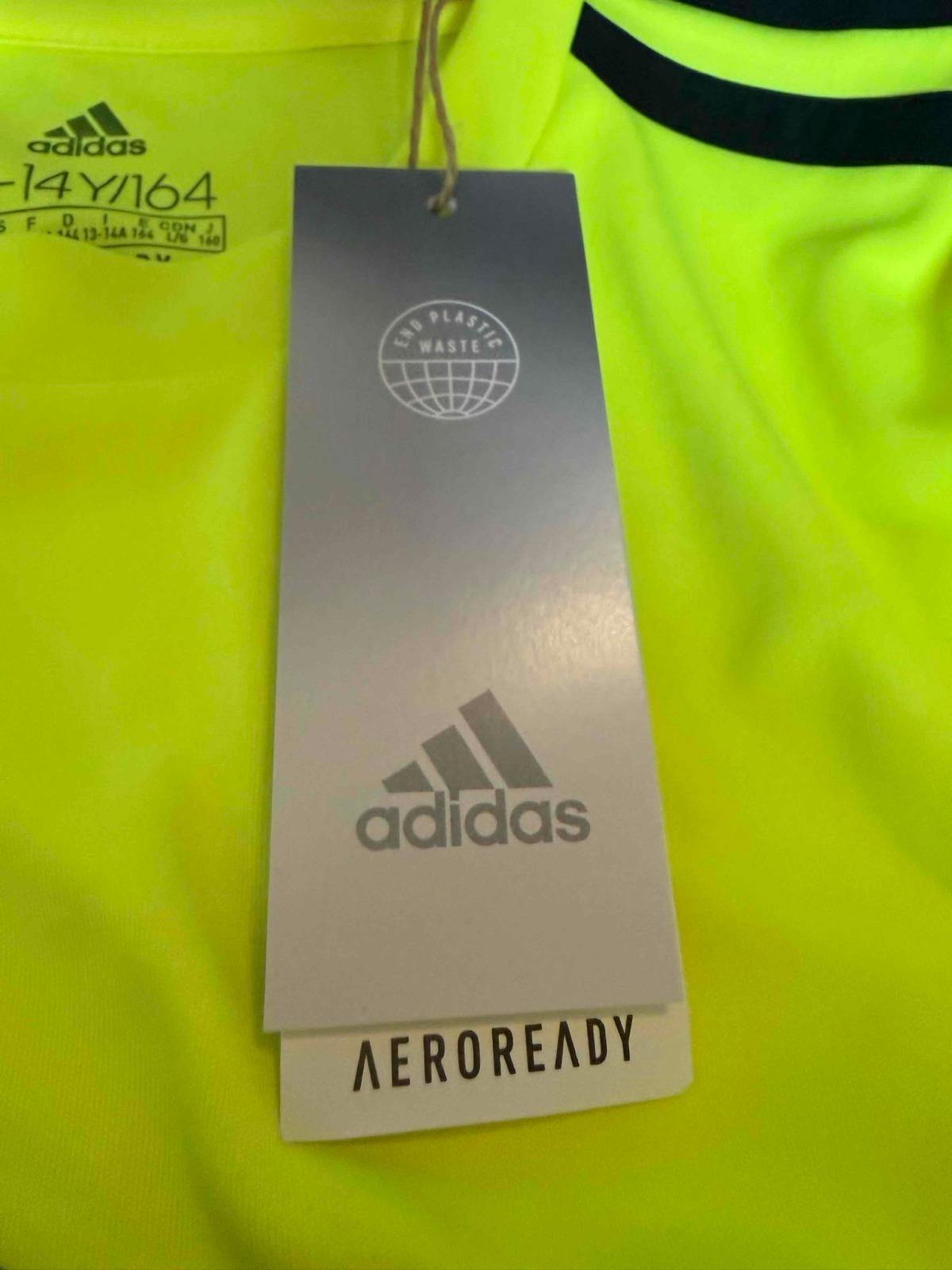 Camisa de arquero Adidas manga larga amarilla y negra, foto 7 de 8