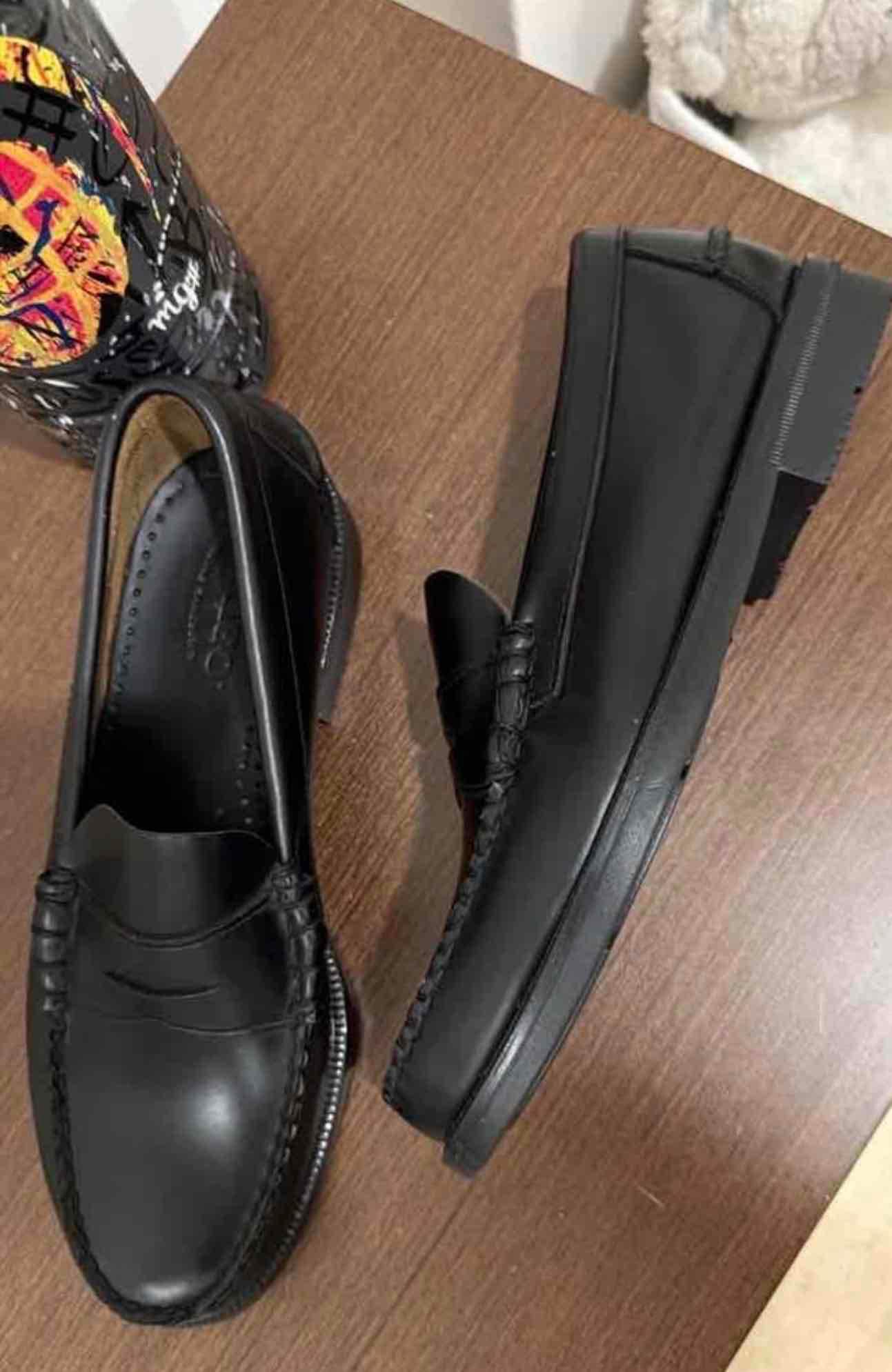 Mocasines negros Sebago de cuero, foto 3 de 3