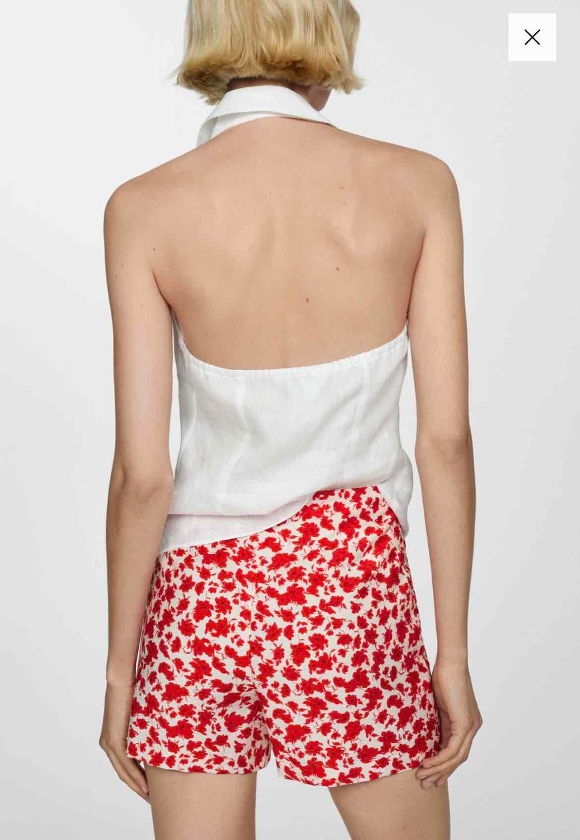 Shorts flores mango, foto 6 de 6