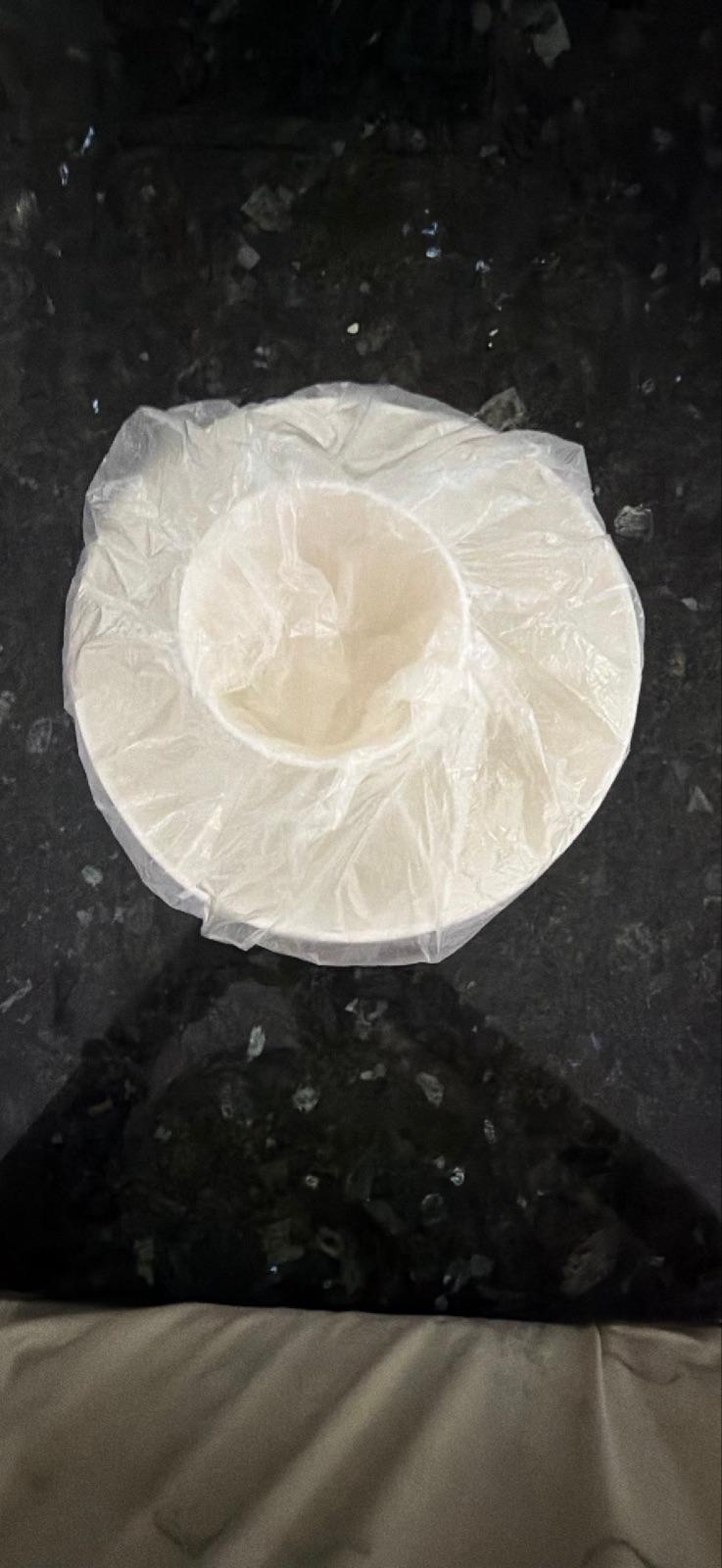 Organizador blanco con patas doradas, foto 6 de 6
