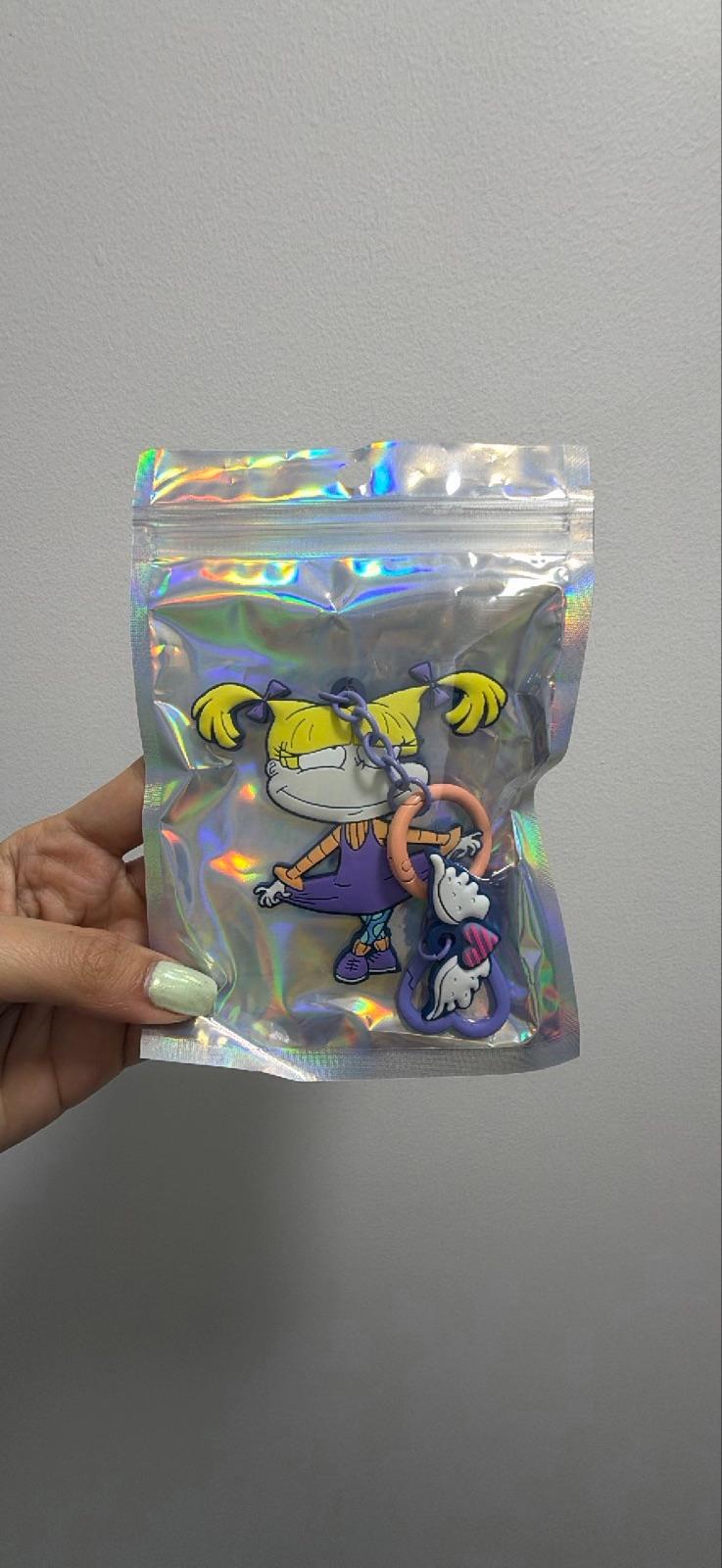 Llavero de Angelica Pickles de Rugrats de goma, foto 3 de 3