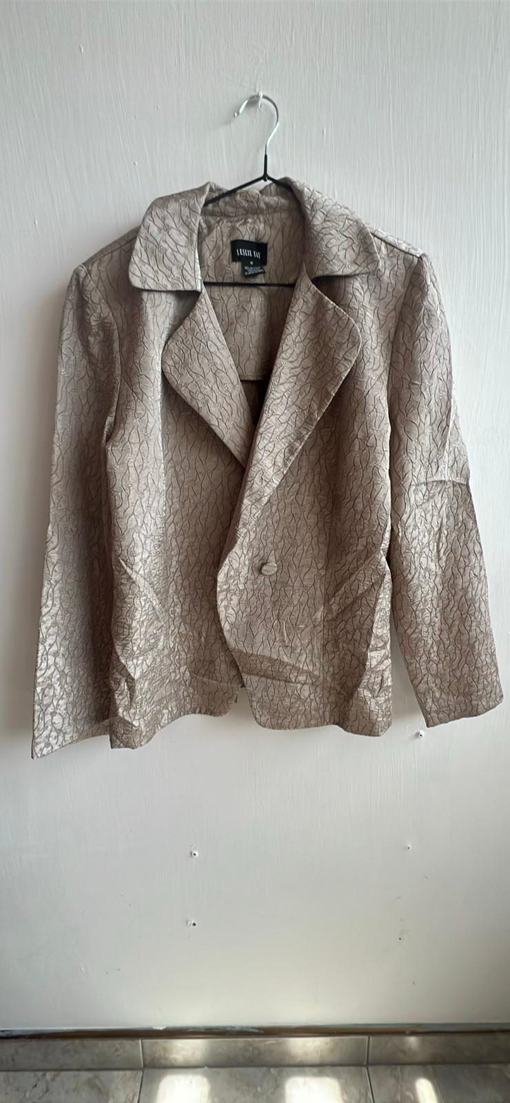 Conjunto de Vestido y Blazer Beige para Mujer, foto 1 de 2