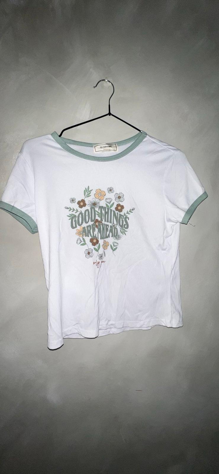 Camisa ringer blanca con estampado floral, foto 1 de 1
