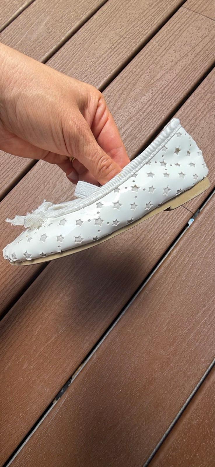 Zapatos blancos de niña estilo bailarina Primark, foto 5 de 7