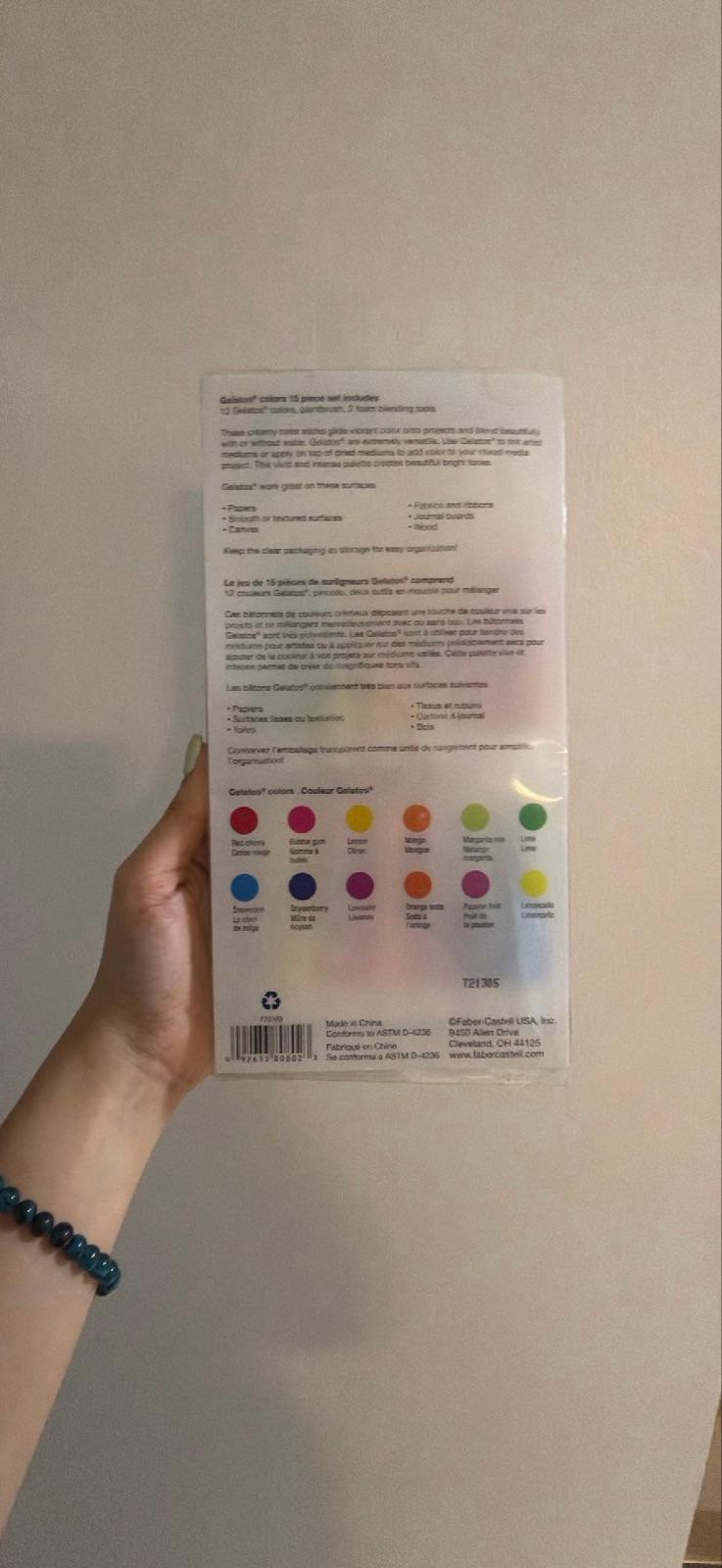 Set de Gelatos Faber-Castell Brights 15 Piezas, foto 2 de 3