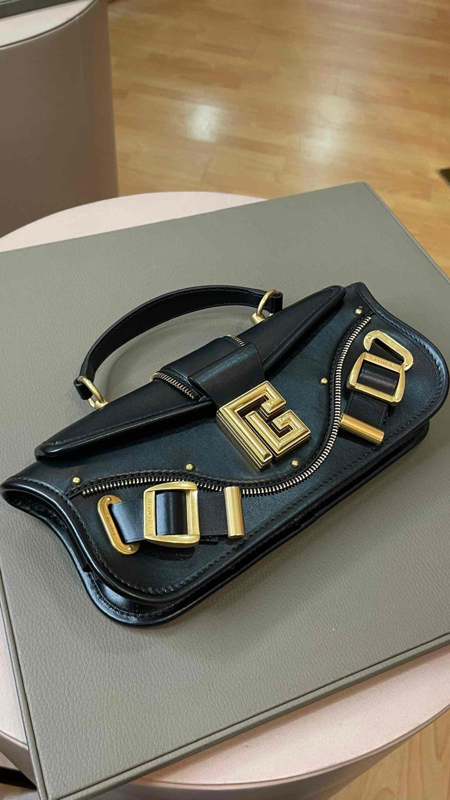 Cartera de Lujo Balmain Original color negro, foto 1 de 3