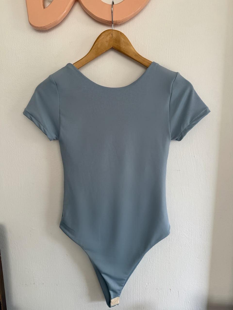 Body de manga corta azul, foto 1 de 1