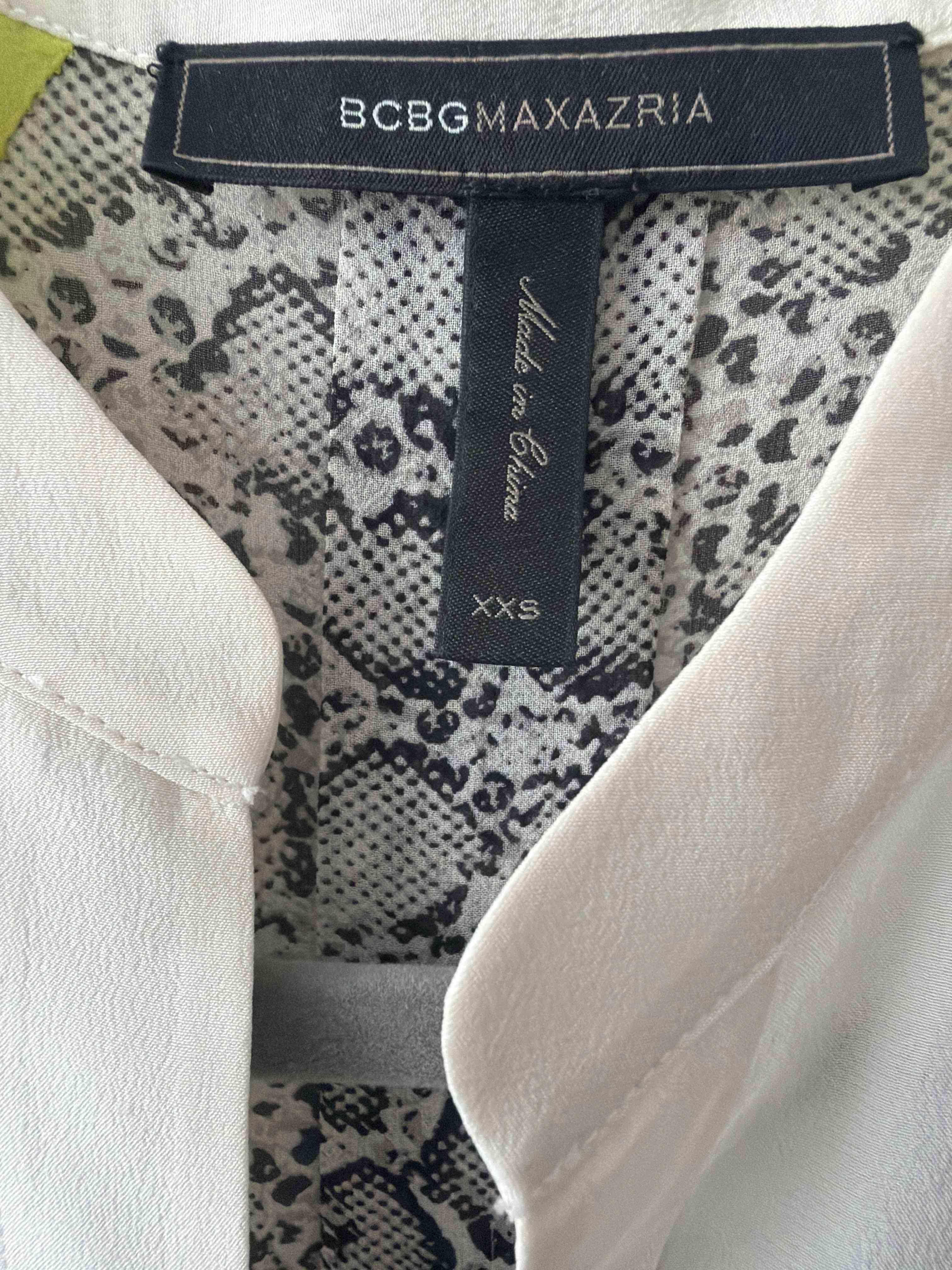 Espectacular blusa BCBG de seda, foto 2 de 3