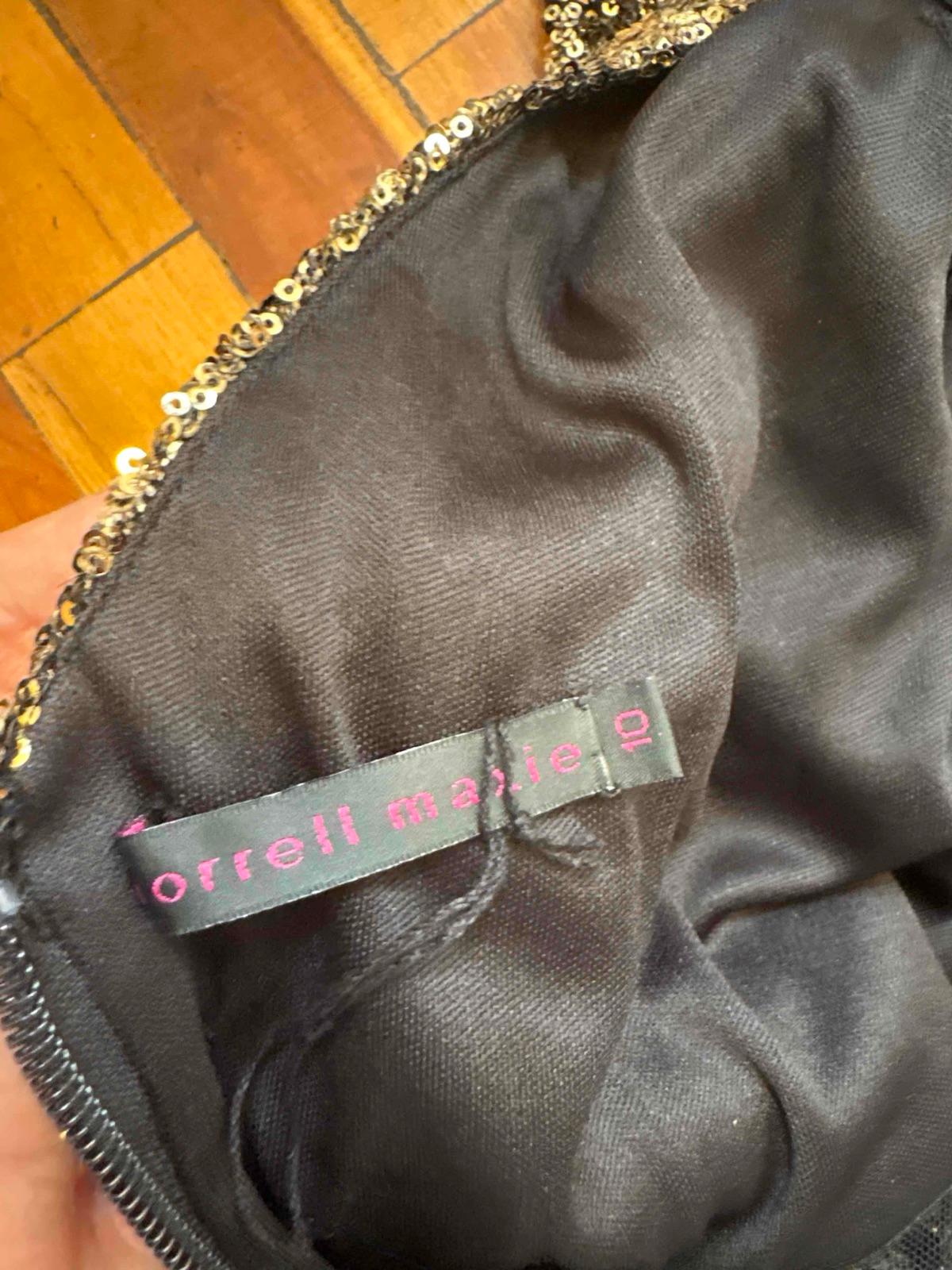 Vestido corto de lentejuelas con aberturas, foto 3 de 3